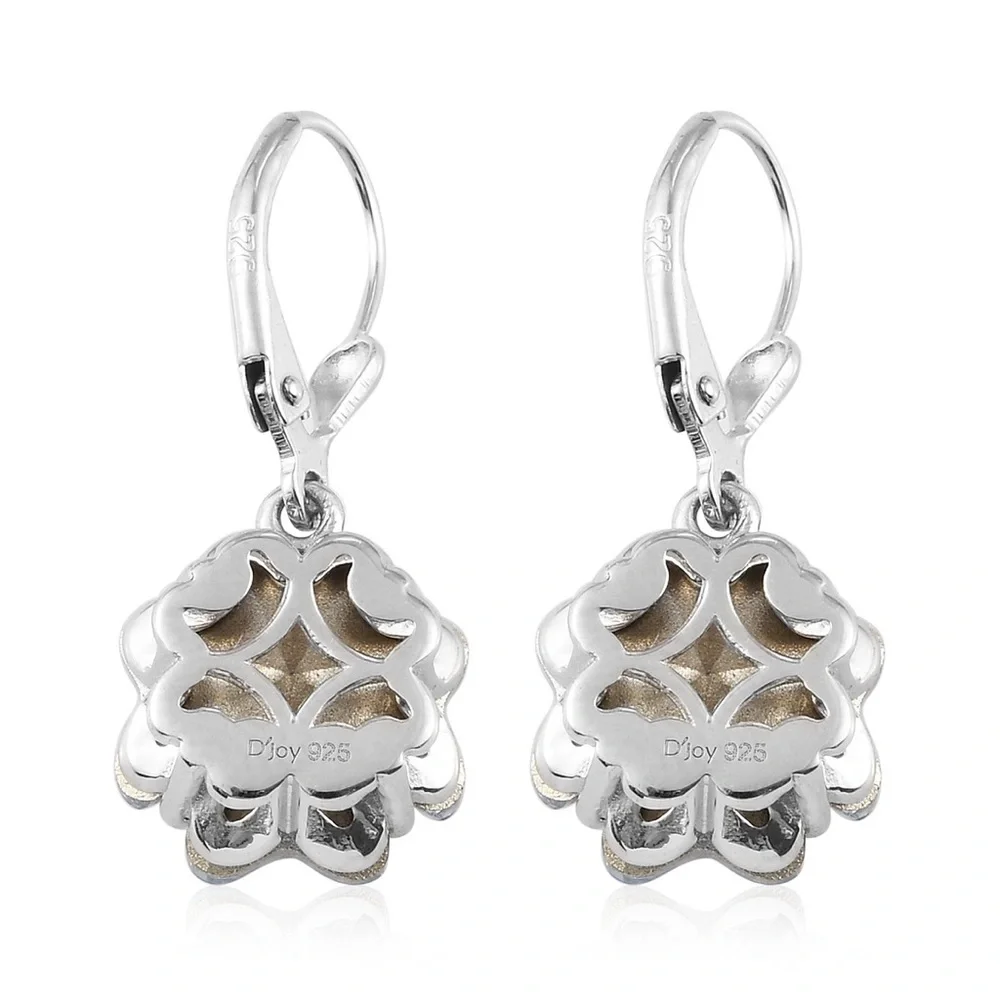 SWAROVSKI Blue Shade Crystal Earrings - Picture 4 of 10